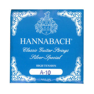 HANNABACH E81510 ZHT-Blue A/10 バロック式10弦クラシックギター 10弦用 バラ弦 1本