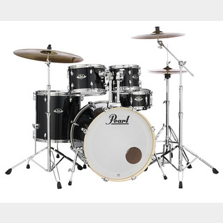 Pearl 【送料無料】EXX725S/CN EXPORT SERIES #31 ジェットブラック シンバル付きセット (スタンダードサイズ)