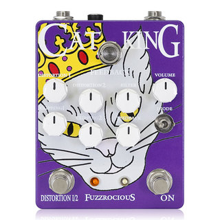 Fuzzrocious Pedals Fuzzrocious Pedals ファズロシャスペダルズ Cat King ディストーション エフェクター