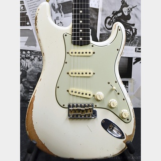 Fender Custom Shop MBS 1962 Stratocaster Relic -Aged Olympic White- by Todd Krause 2021USED!!