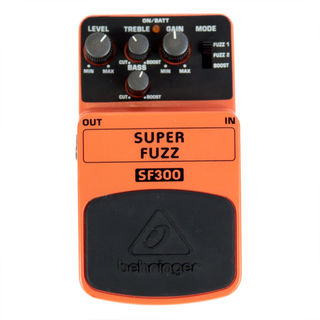 BEHRINGER 【中古】 ファズ エフェクター BEHRINGER ベリンガー SF300 SUPER FUZZ ギターエフェクター