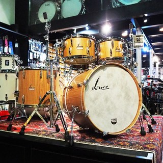 Sonor Vintage Series 4pc Drum Kit -Teak Semi Gloss- [BD22，TT10，TT12，，FT16]