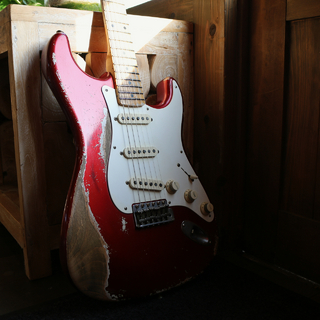 Fender Custom Shop MBS 1958 Stratocaster Heavy Relic Poison Apple Masterbuilder Andy Hicks