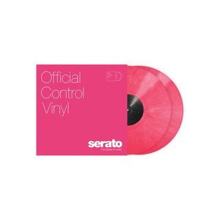 Serato 12 Serato Control Vinyl [Pink] 2枚組 セラート コントロール バイナル SCV-PS-PNK-2 (12インチサイズ)