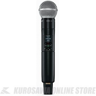 Shure SLXD2/SM58 SM58マイクヘッド付きハンドヘルド型送信機