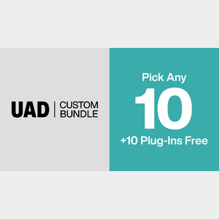 Universal Audio 1/1まで！UAD Custom 10 Plus Bundle【代引不可】