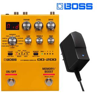 BOSS OD-200 HYBRID DRIVE 【お得なACアダプターセット!・数量限定特価・送料無料!】