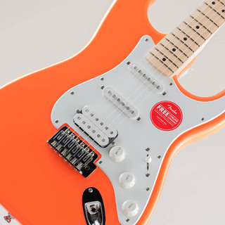 【レア】Squier fender ストラトキャスター　オレンジ色！ Squier by Fender AFFINITY SERIES STRATOCASTER - Capri Orange