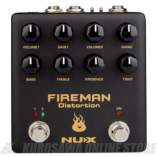 nux Fireman (NDS-5) Dual Channel Brown Sound Distortion