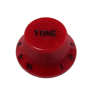 MontreuxStrat Tone Knob Inch Red No.8804 ギターパーツ