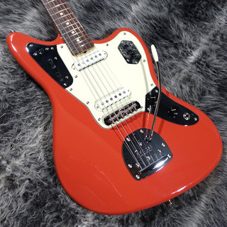 Fender FSR Made in Japan Traditional II 60s Jaguar RW Fiesta Red Matching Head