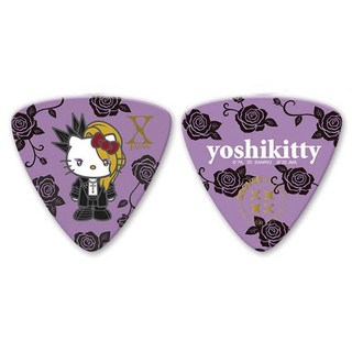 Scorelay Japan Yoshikitty Purple Yoshikittyギターピック [GA-YKP] ×10枚セット