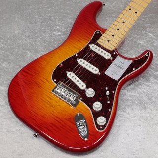 Fender 2024 Collection Made in Japan Hybrid II Stratocaster Maple Flame Sunset Orange Transparent【新宿店】