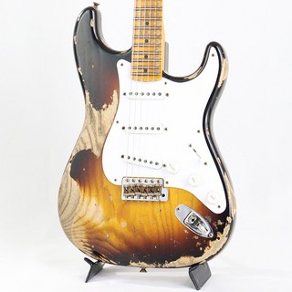 Fender Custom ShopLimited Edition 70th Anniversary 1954 Stratocaster Super Heavy Relic Wide-Fade 2-Color Sunburst【...