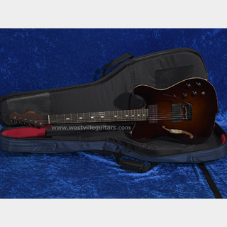 Westville Westel-T Semi-Hollow/(C8-AL4)