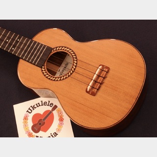 FURUBAYASHIRS 04UK Cedar-top Rosewood Soprano with Ebony Fretboard & Wood Inlay Rosette #5444