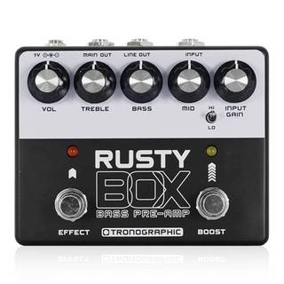 Tronographic Rusty Box Japan Edition《ベース用プリアンプ》【オンラインストア限定】