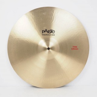 PAiSTe【USED】 Formula 602 Classic Sounds Thin Crash 18 [1348g]