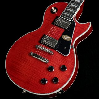 EpiphoneInspired by Gibson Les Paul Custom Figured Transparent Red [Exclusive Model] [4.01kg]【池袋店】