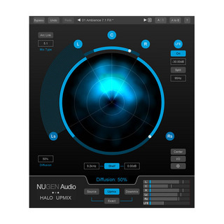 NuGen Audio Halo Upmix 3D Immersive extension (requires Halo Upmix) [メール納品 代引き不可]