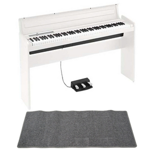 KORG コルグ LP-180 WH 電子ピアノ ピアノマット(グレイ)付きセット