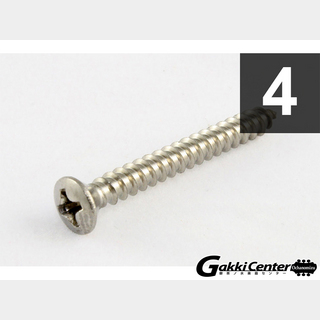ALLPARTS Pack of 4 Steel Strap Button Screws/7525
