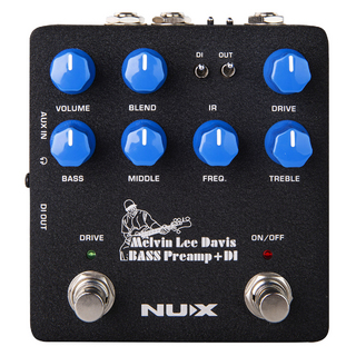 nux MLD Bass Preamp + DI ベースプリアンプペダル