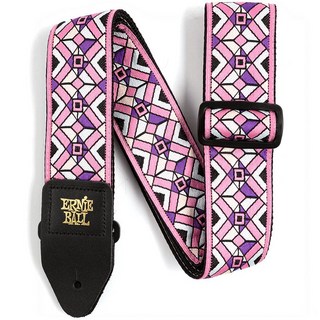 ERNIE BALL Kaleidoscope Pink Jacquard Strap [#P04658]