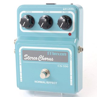 MaxonCS-550 / Stereo Chorus with AC Adapter ギター用 コーラス 【池袋店】