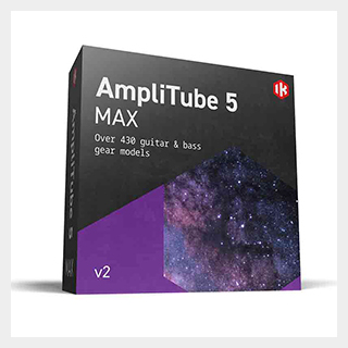 IK Multimedia IK Multimedia AmpliTube 5 MAX V2【ダウンロード版/シリアル納品】【代引き不可】