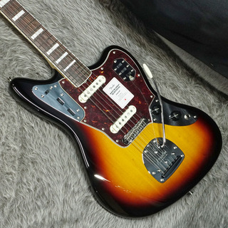 Fender 2023 Collection Made in Japan Traditional Late 60s Jaguar RW 3-Color Sunburst