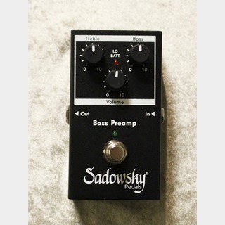 SadowskySBP-2 Bass Preamp【ベース用プリアンプ】【即納可能】【送料当社負担】