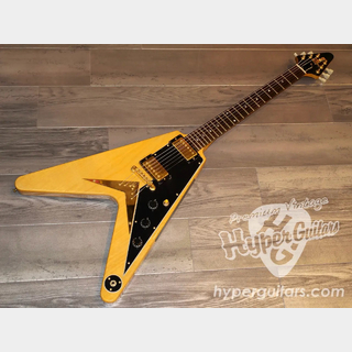 フライングVタイプ　エレキギター　サンバースト　自作品 フライングVタイプ エレキギター サンバースト 自作品