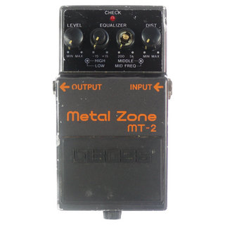 BOSS【中古】メタルゾーン エフェクター BOSS MT-2 Metal Zone ボス ギターエフェクター