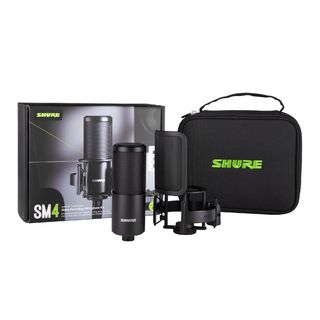 Shure SM4 Home Recording Microphone Kit (ショックマウント・ポップフィルター付きセット) ホームレコーディン