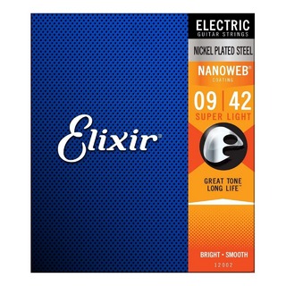 Elixir NANOWEB Super Light (.009 - .042) [12002]