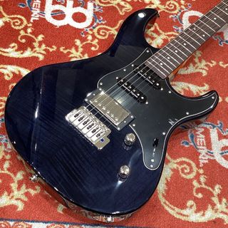 YAMAHA PACIFICA612VⅡFM / TBL / トランスルーセントブラック/【現物写真】