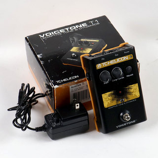 TC-Helicon 【中古】 TC-HELICON VoiceTone T1 ボーカル用エフェクター