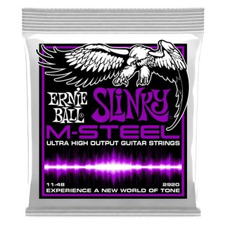 ERNIE BALLPower Slinky M-Steel Electric Guitar Strings #2920【在庫処分特価】