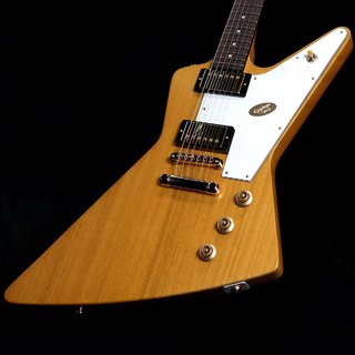 EpiphoneInspired by Gibson Custom 1958 Korina Explorer (White Pickguard) Aged Natural(重量:3.14kg)【渋谷店】