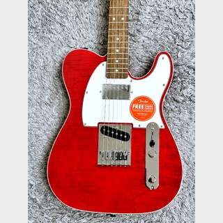 Squier by Fender Affinity Series Telecaster FMT SH Crimson Red Transparent / Laurel【2024年最新モデル】