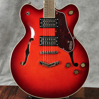 GretschG2622 Streamliner Center Block Double-Cut with V-Stoptail Laurel FB Broad’Tron BT-3S PU Fireburst[