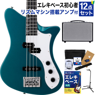 RYOGASKATER-BASS OTB 初心者セット リズムマシン搭載アンプ付 PJ ベイクドメイプルネック