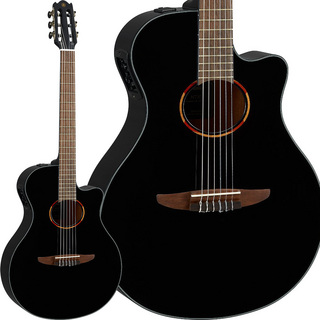 YAMAHANTX1 Black (ブラック) エレガットギター 細めのネック