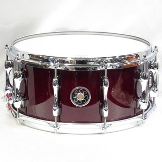 SAKAESD1465MA/M-WIN [Maple Snare Drum 14''×6.5''‐ Wine]