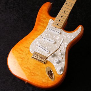 FenderISHIBASHI FSR MIJ Traditional 50s Stratocaster Quilted Maple Top Ash Back Honey Burst フェンダー【御