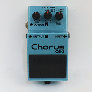 BOSS 【中古】 コーラス エフェクター BOSS CE-3 Chorus Made in JAPAN ギターエフェクター