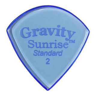 Gravity Guitar Picks GSUS2P GSUS2P Sunrise - Standard -［2.0mm, Blue］