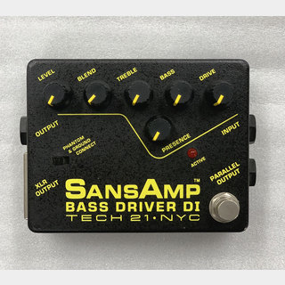 TECH21 SANS AMP BASS DRIVER DI V1【USED】