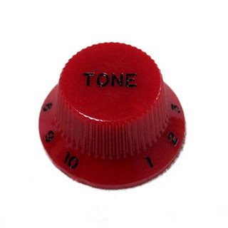 MontreuxStrat Tone Knob Metric Red No.8798 ギターパーツ